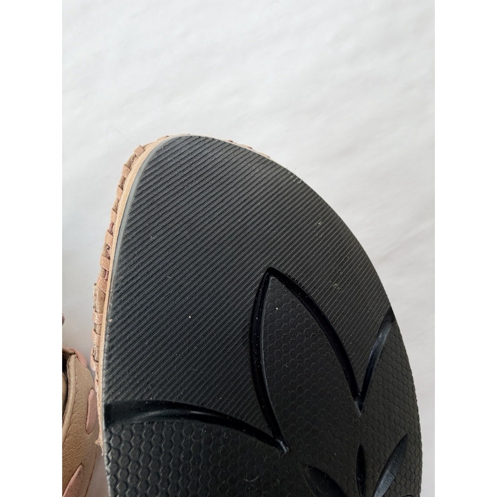 Clarks Artisan Womens Sandals 77403 Size 7.5 M Beige & Pale Pink Leather - Picture 6 of 14
